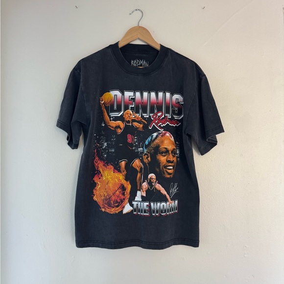 NWOT Dennis Rodman T Shirt - Picture 1 of 5